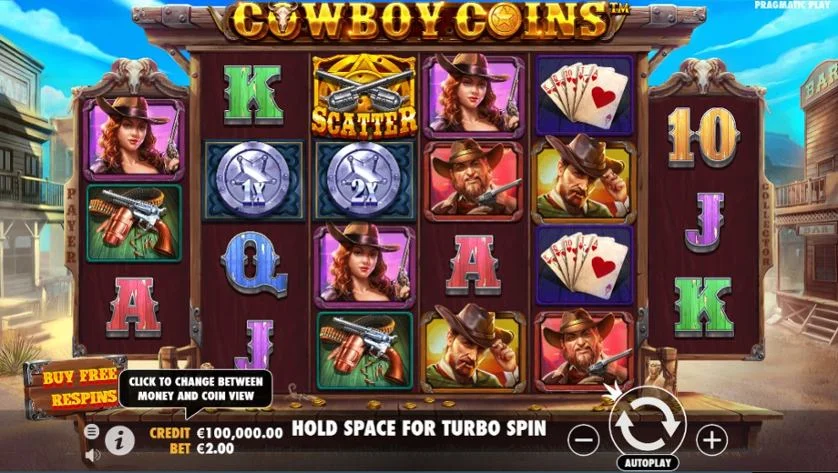 cowboy coins slot online