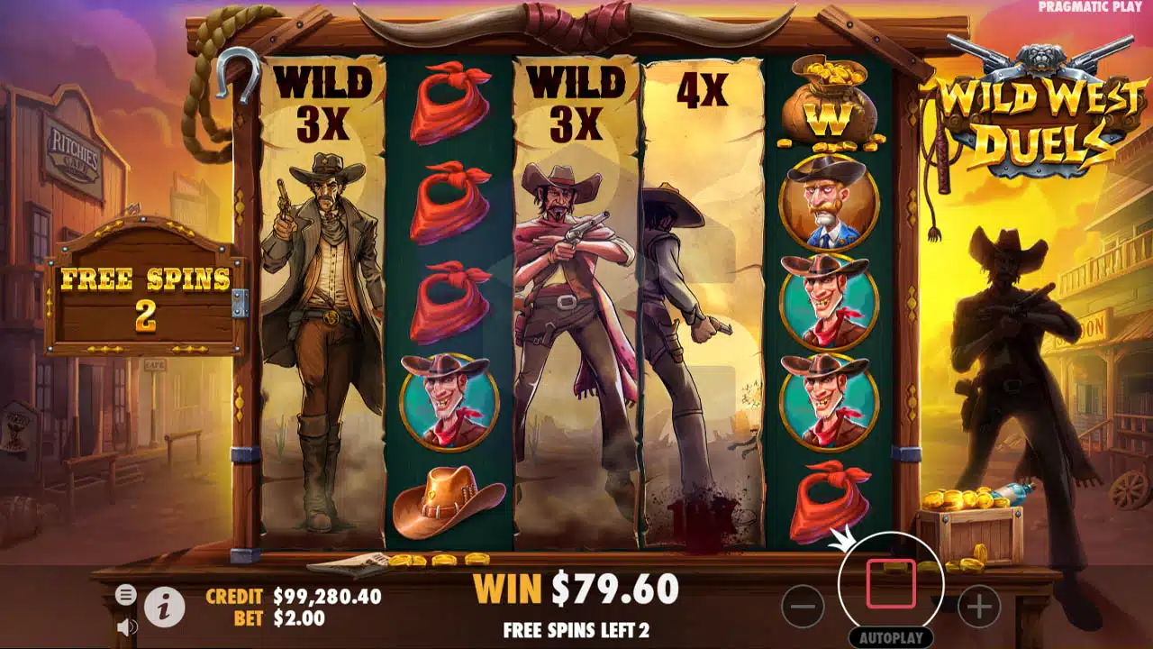 wild west duels slot online